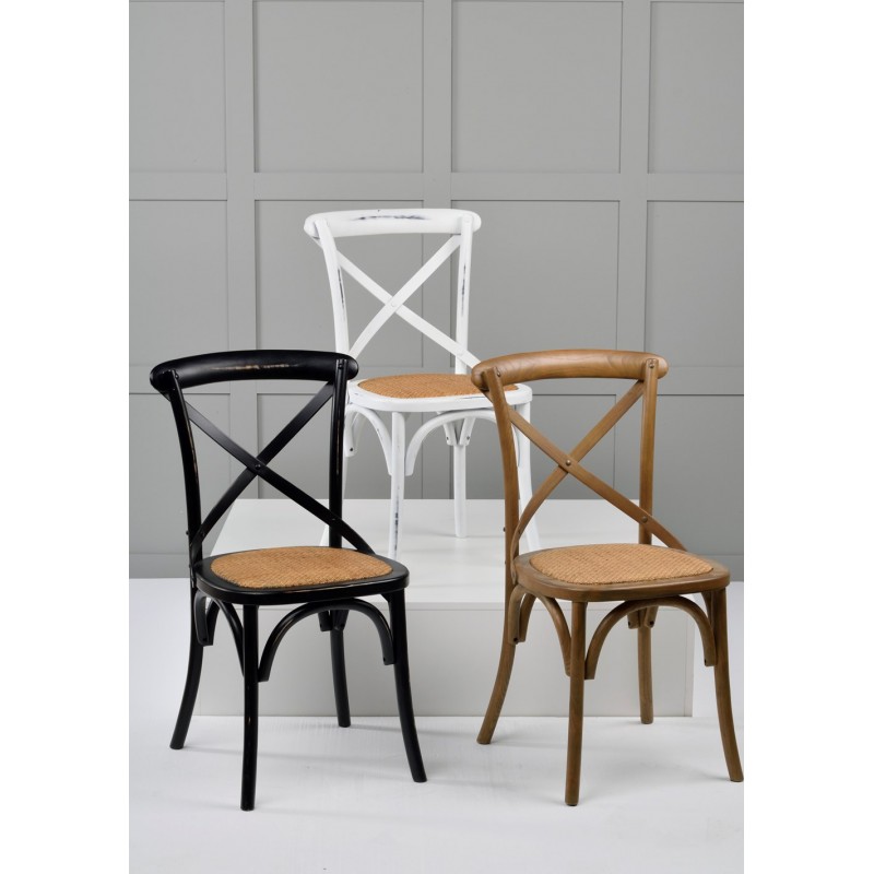 BA Cross Back Dining Chair Natural